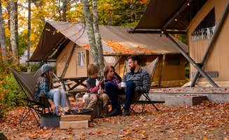 Huttopia N.'s photo at Huttopia White Mountains near Chocorua, NH