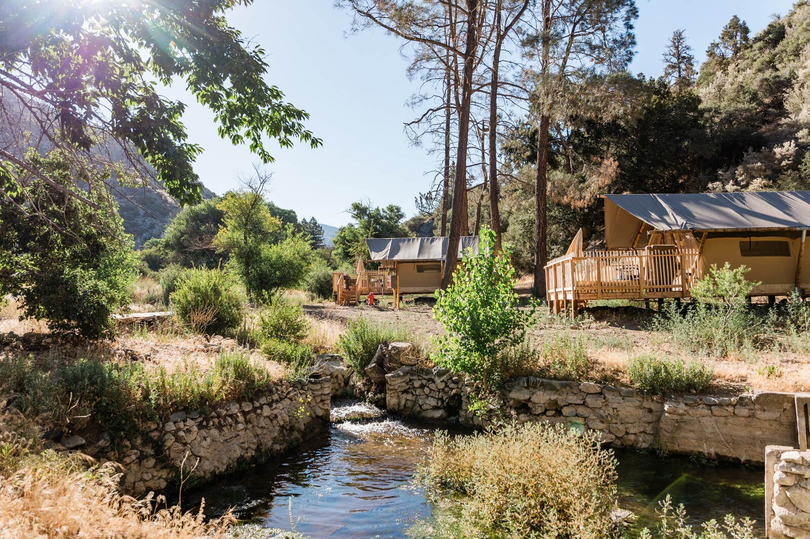 Camper-submitted photo at Huttopia Paradise Springs near Mount Wilson, CA