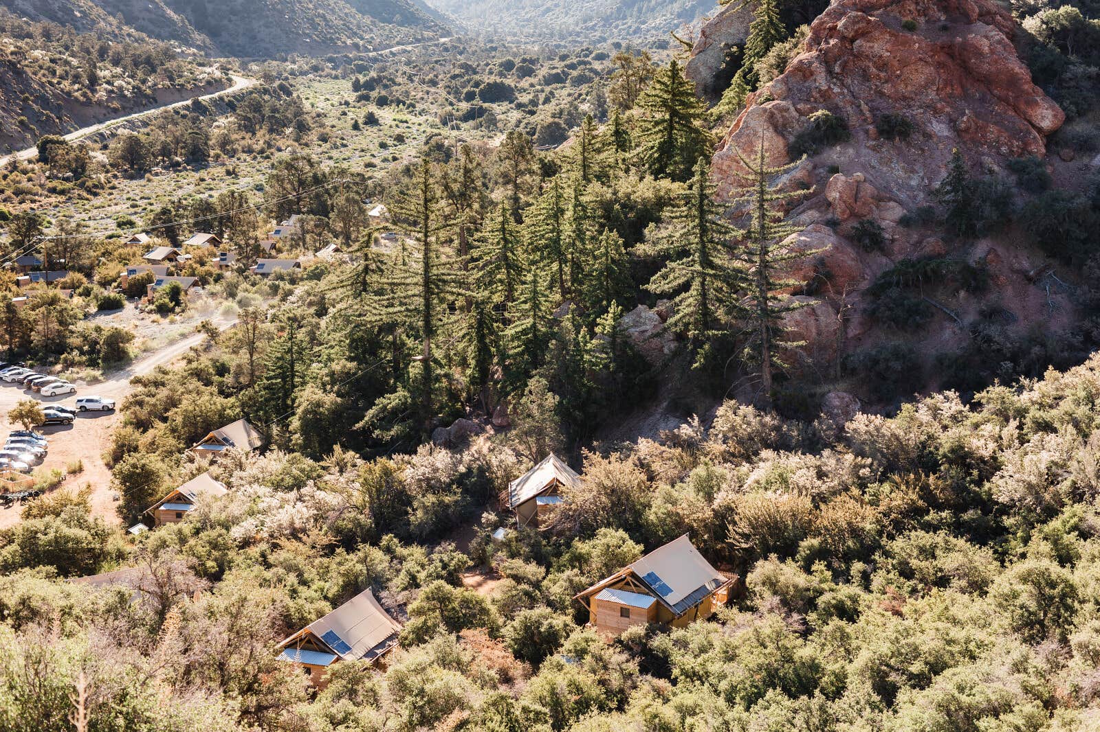 Camper-submitted photo at Huttopia Paradise Springs near Mount Wilson, CA