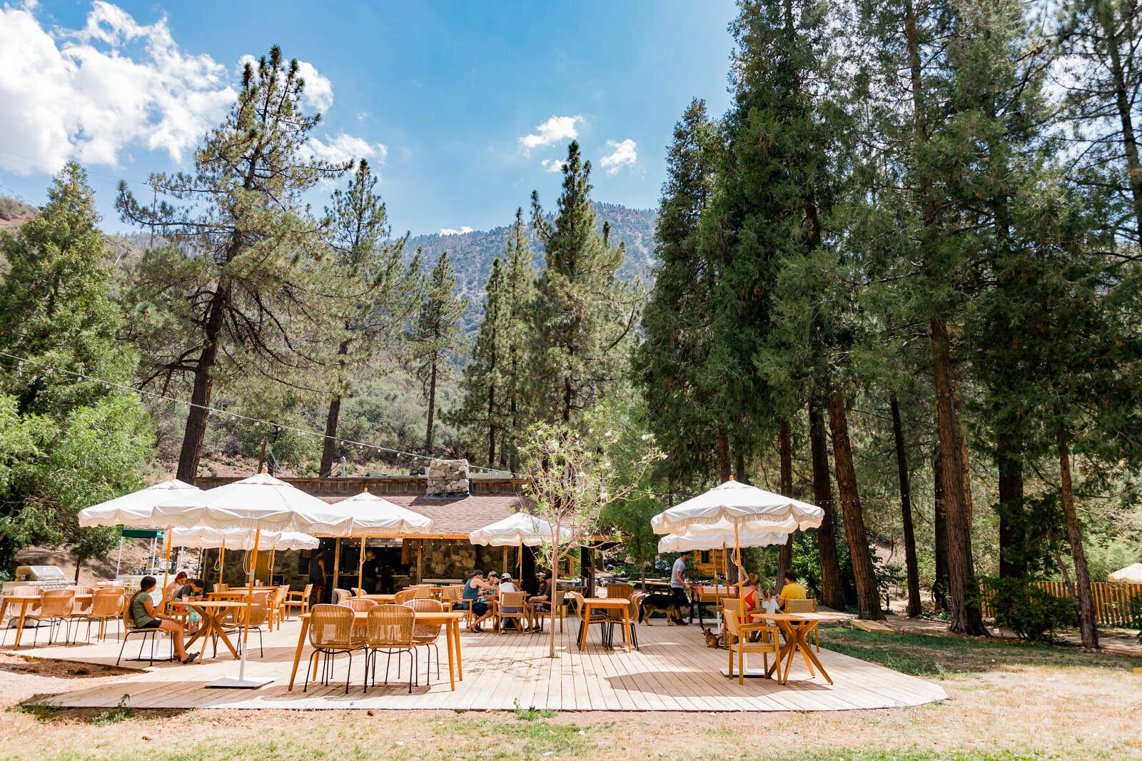 Huttopia N.'s photo of camping with pets at Huttopia Paradise Springs near Hesperia, CA