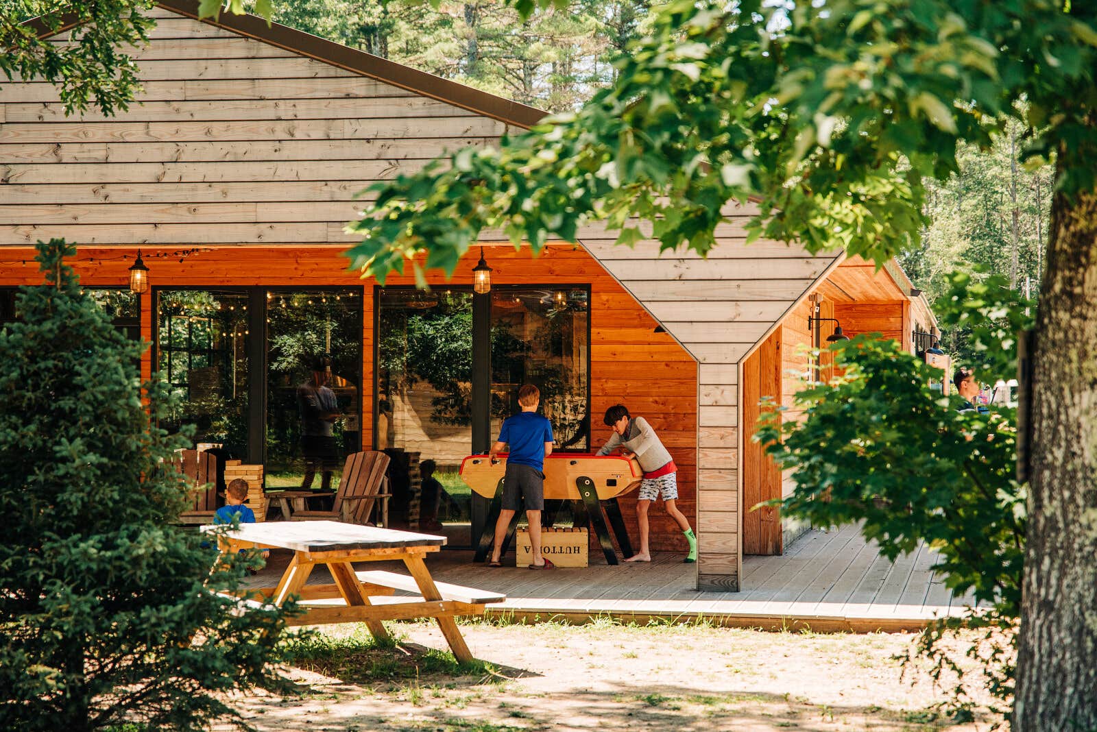 Camper-submitted photo at Huttopia Southern Maine near Saco, ME