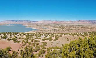 Camping near Ojo Caliente Mineral Springs Resort & Spa: Riana - Abiquiu Lake, Cañones, New Mexico
