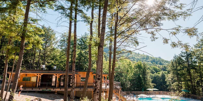 Camper submitted image from Huttopia Adirondacks