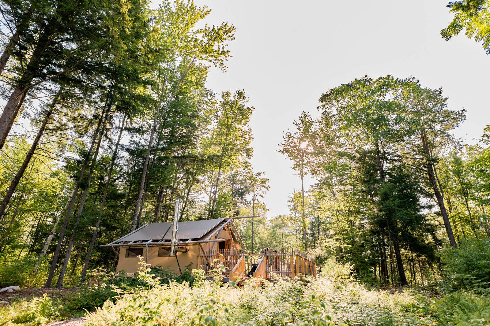 Huttopia N.'s photo of a cabin at Huttopia Adirondacks near Amsterdam, NY