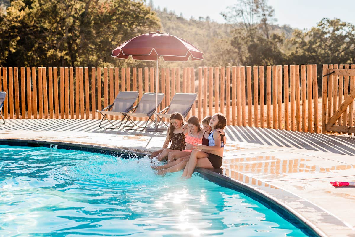 Camper-submitted photo at Huttopia Wine Country near Stonyford, CA