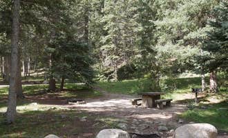Camping near Amole Canyon Group Shelter: Santa Barbara Campground, Llano, New Mexico