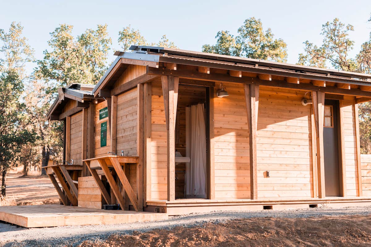 Huttopia N.'s photo of glamping accommodations at Huttopia Wine Country near Ukiah, CA