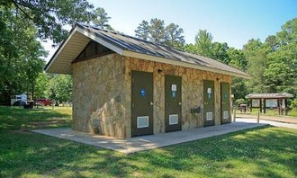 Camping near Kings Mountain Point Picnic Pavilion (NC): Canebrake Horse Camp, Badin, North Carolina