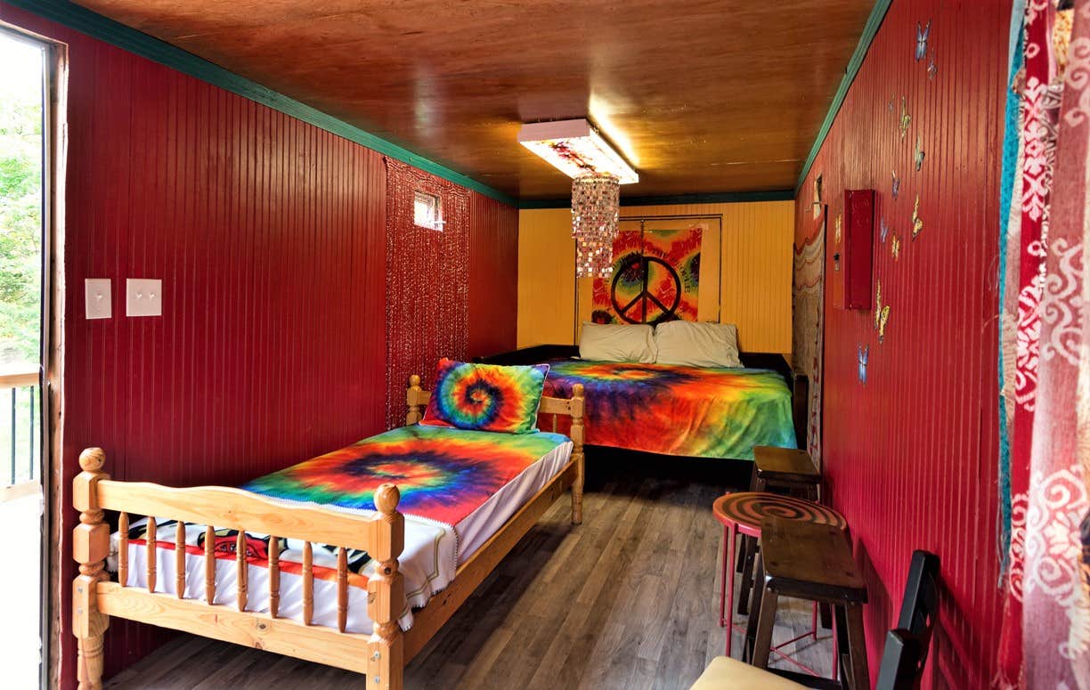 Camper-submitted photo at Hippie Trailer at Milo Farm near Holden, MO