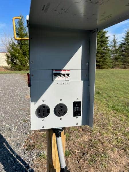 Camper-submitted photo at Johnson RV Sites ( renting only for solar eclipse 2024 ) near Nunda, NY