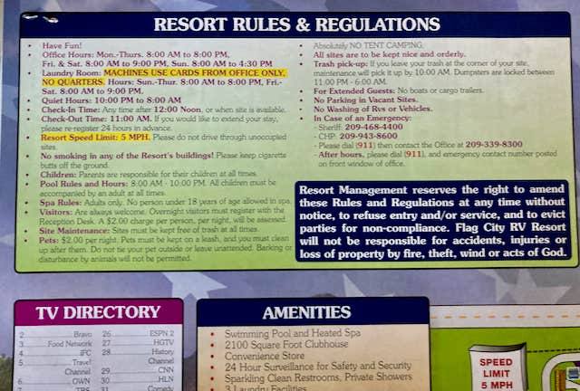 Camper-submitted photo at Flag City RV Resort near Stockton, CA