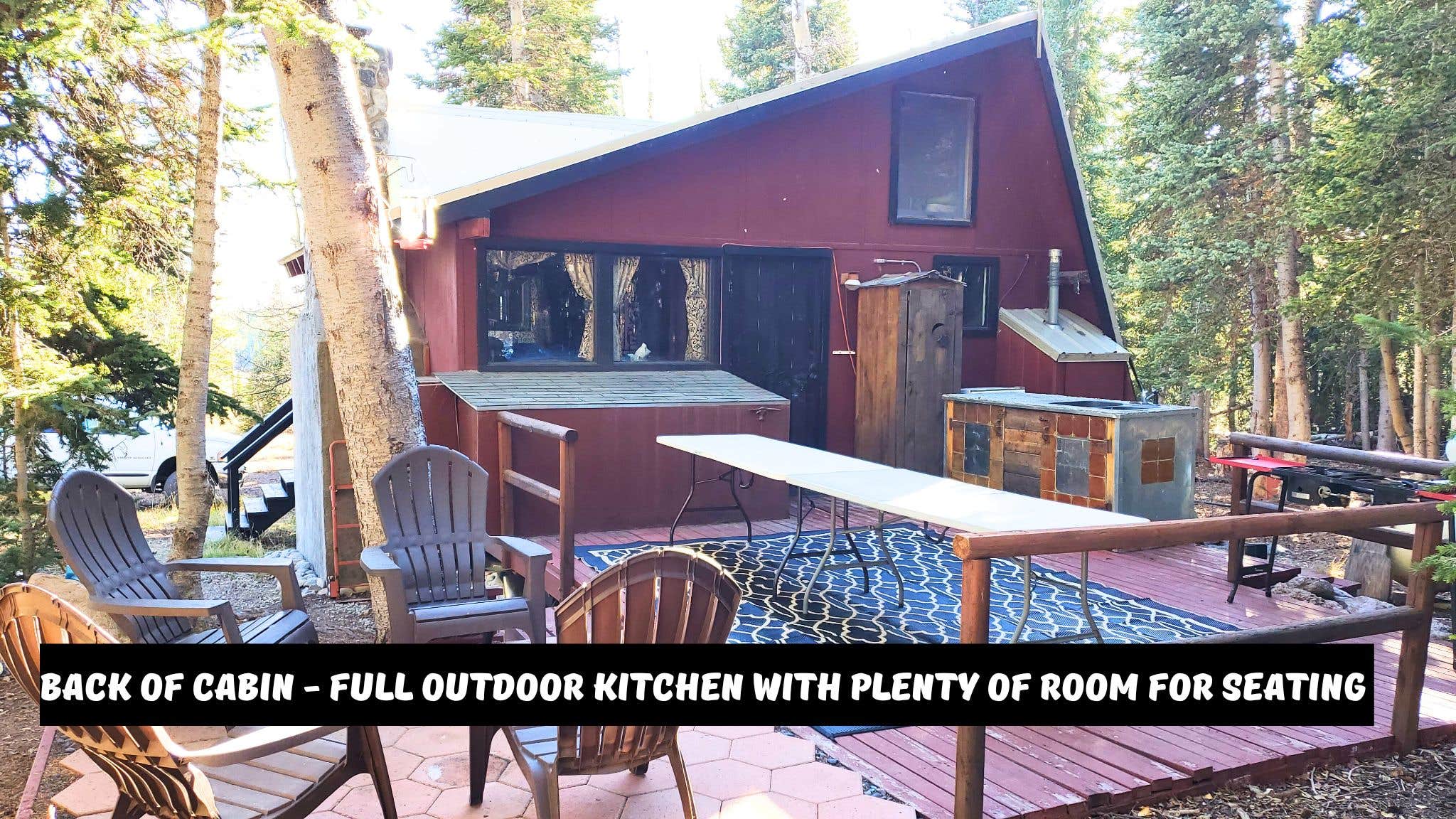 Heidi H.'s photo of a cabin at Off-grid cozy mountain HEIDOUT! Limited tents & RVs allowed near Springdale, UT