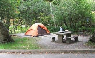 Camping near Kamp Gigi: Mount Pisgah Campground, Mills River, North Carolina