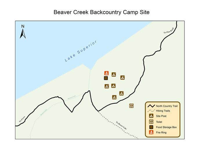 Camper submitted image from Pictured Rocks National Lakeshore Backcountry Sites — Pictured Rocks National Lakeshore - 1