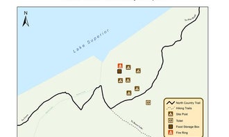 Camping near Kingston Lake State Forest: Pictured Rocks National Lakeshore Backcountry Sites — Pictured Rocks National Lakeshore, Grand Marais, Michigan