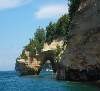Camper-submitted photo from Pictured Rocks National Lakeshore Backcountry Sites — Pictured Rocks National Lakeshore
