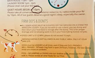 MickandKarla W.'s photo of camping with pets at Sonoran Desert RV Park near Buckeye, AZ