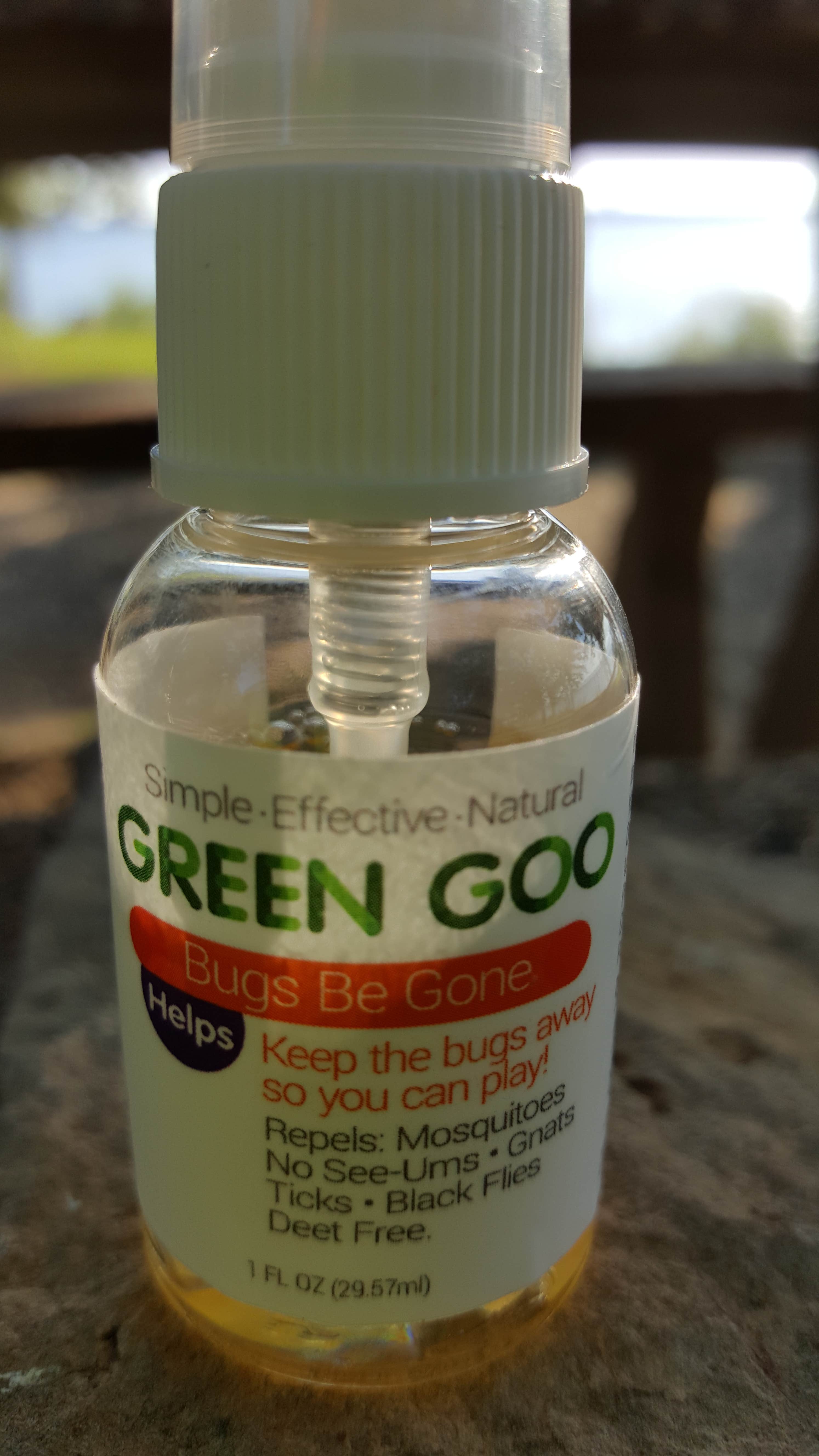 Bug spray a must. Green Goo. Bugs Be Gone is natural and effective. Awesome stuff :)