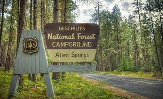 Camping near Perry South Campground: Allen Springs Campground, Camp Sherman, Oregon