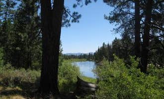 Camping near Wyeth Campground at the Deschutes River: Big River Campground, Sunriver, Oregon