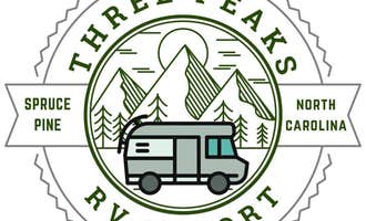 Camping near Bear Creek Mountain Glamping: Three Peaks RV Resort, Little Switzerland, North Carolina