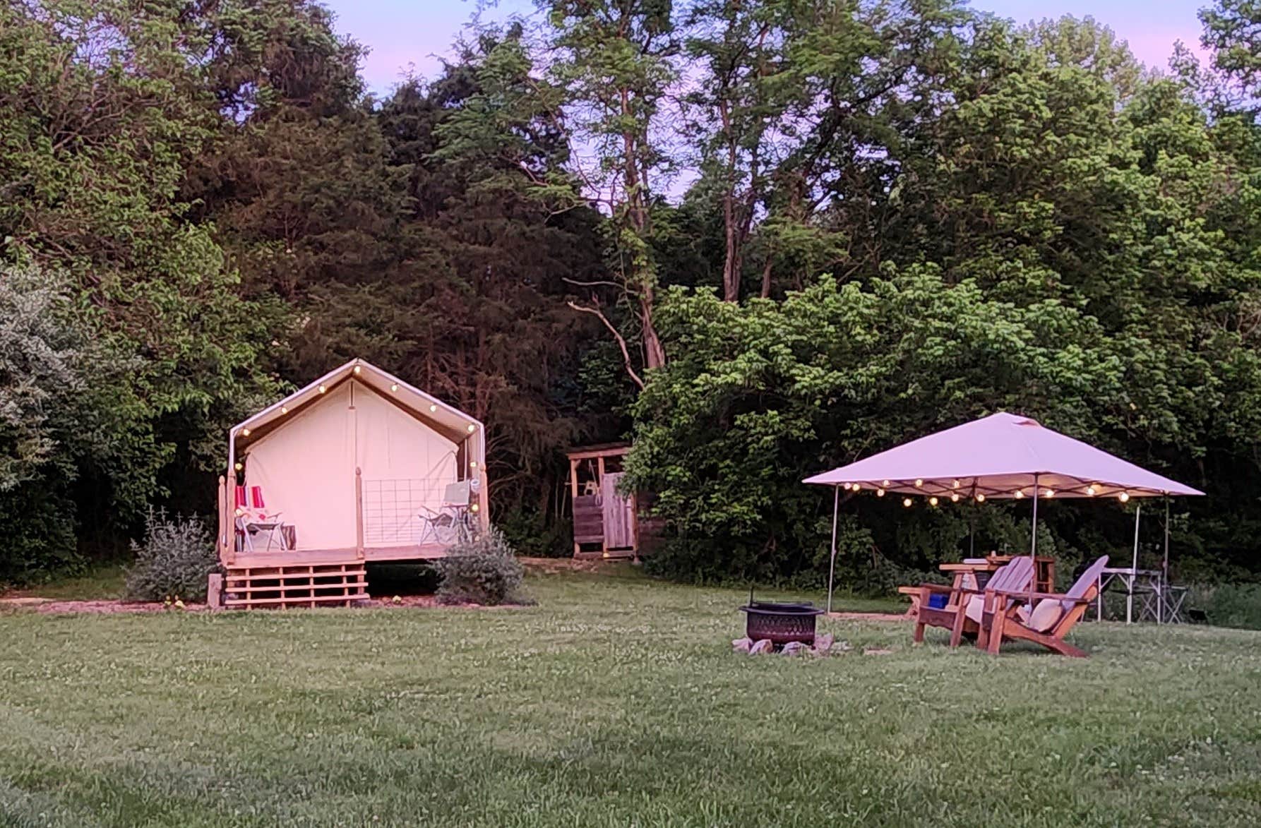 Camper-submitted photo at Camps at Evensong Farm near Rippon, WV