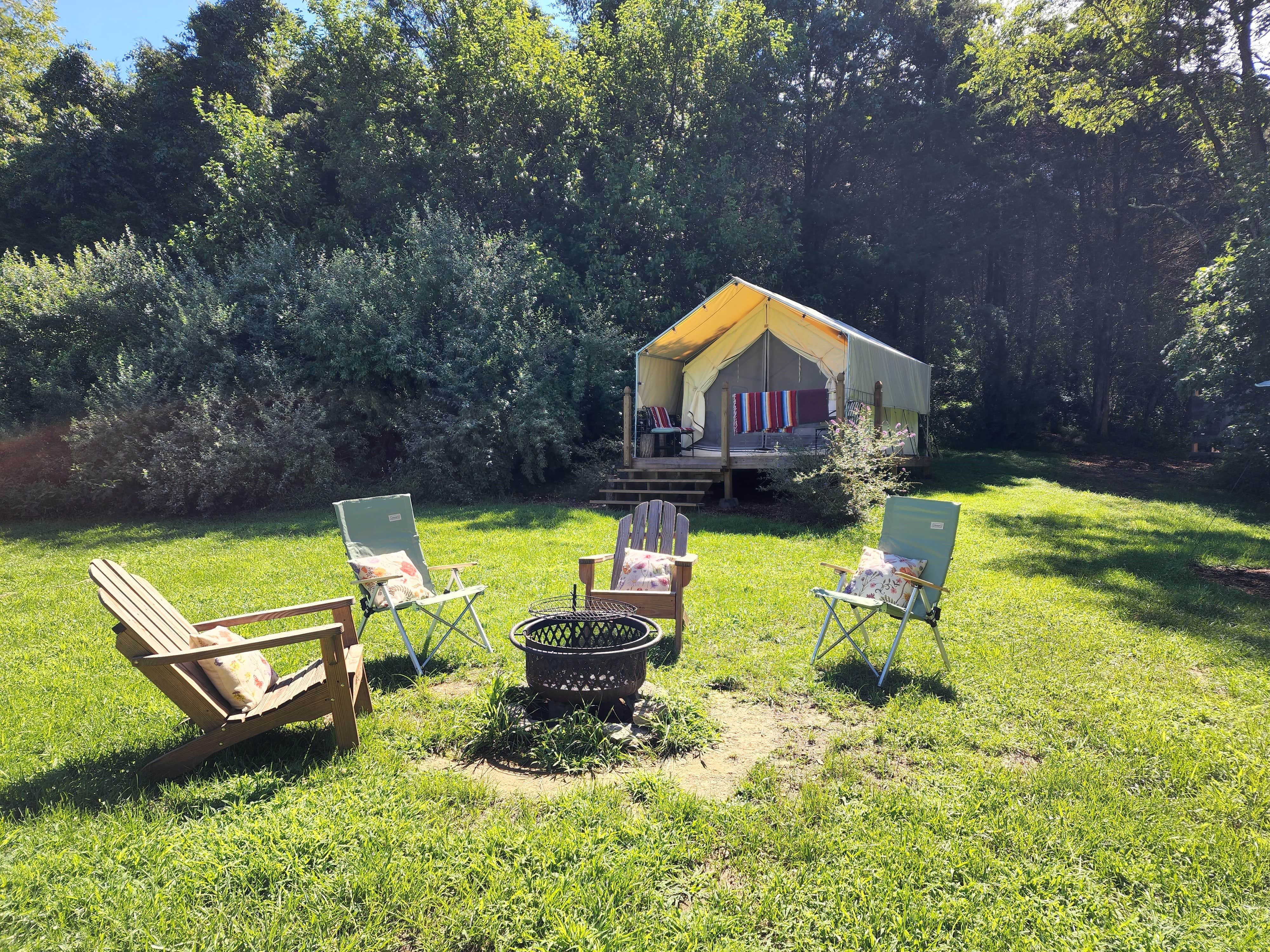 Camper-submitted photo at Camps at Evensong Farm near Rippon, WV