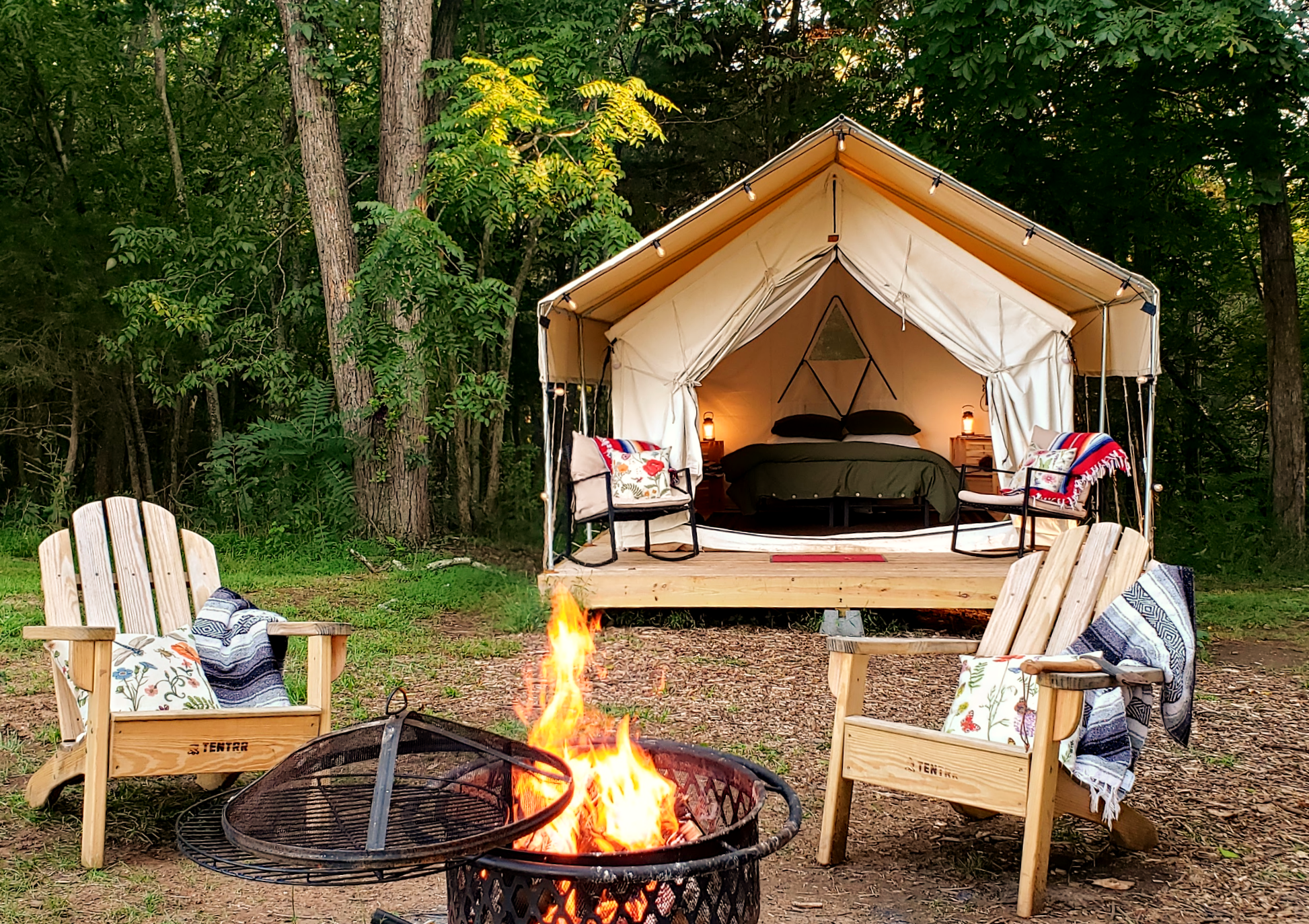 Camper-submitted photo at Camps at Evensong Farm near Rippon, WV