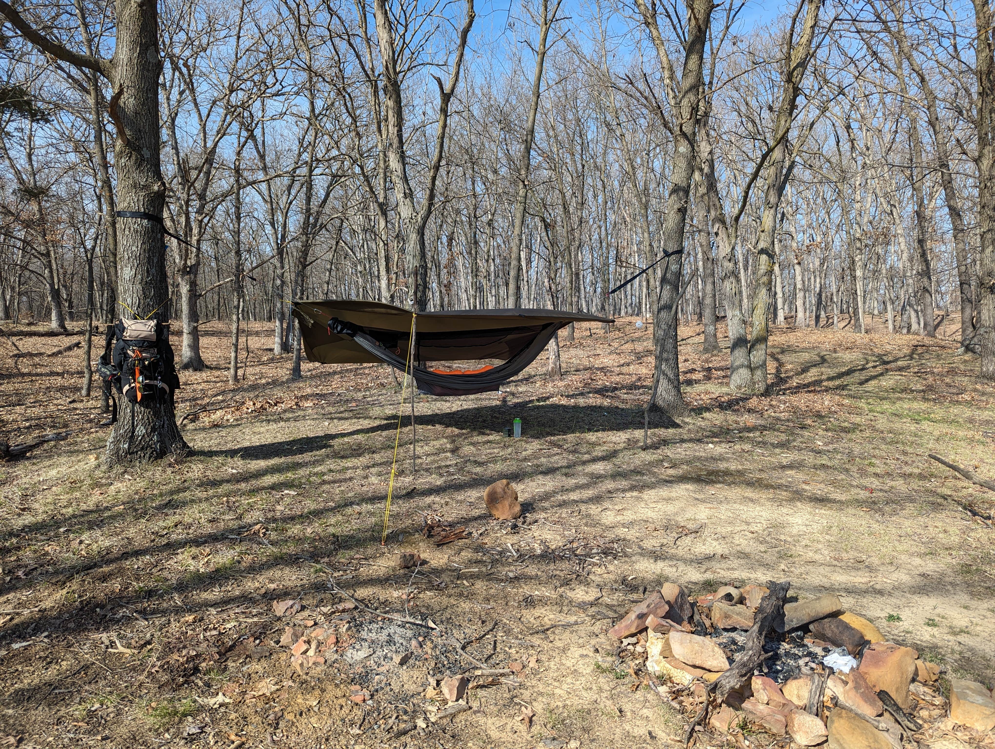 Camper-submitted photo at Backpack Campsites - Long Branch State Park near Macon, MO