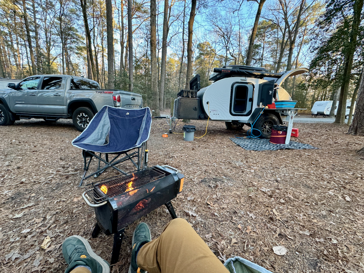 Jeff H.'s photo at Trap Pond State Park Campground near Denton, MD