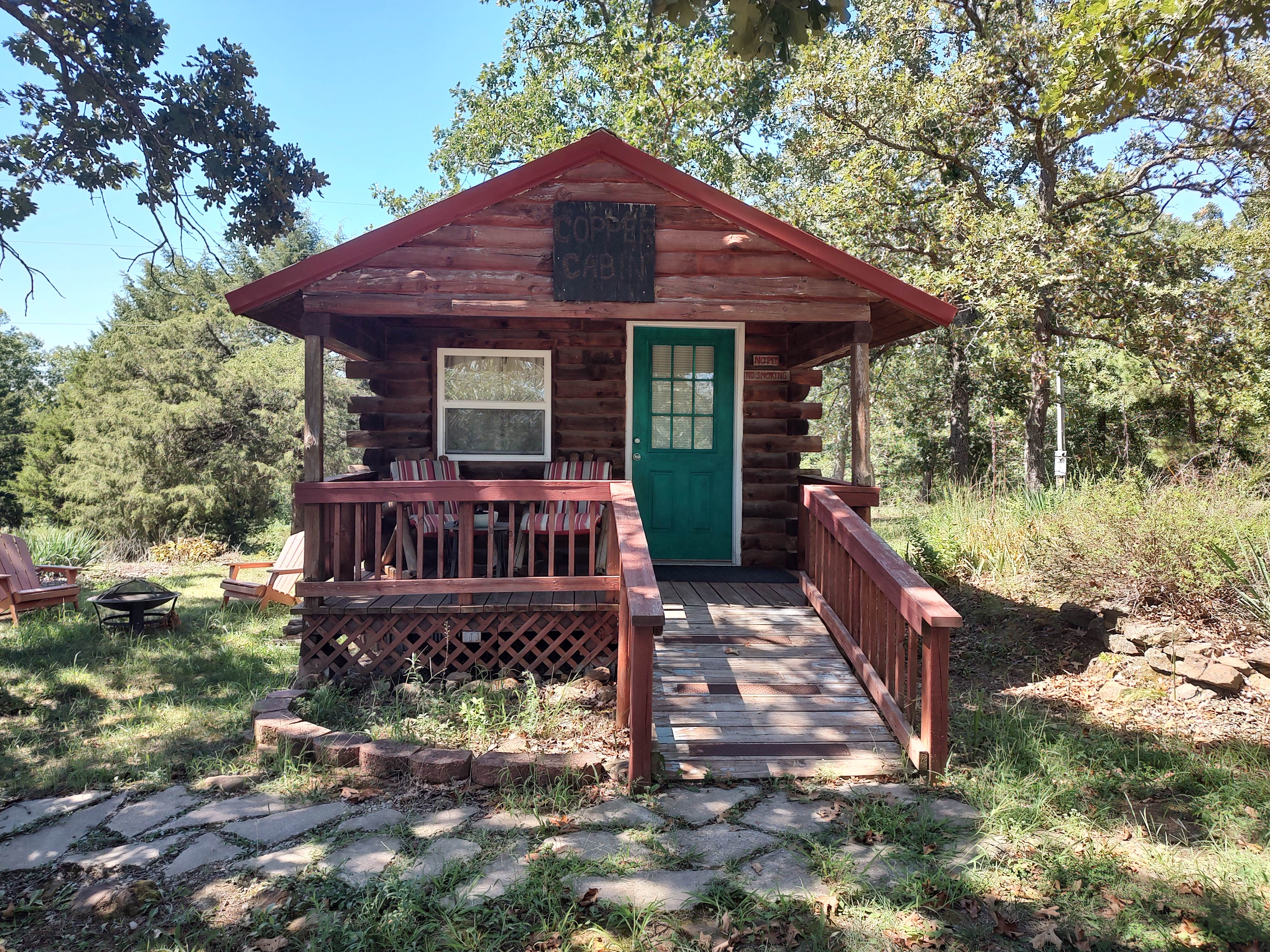 Arrowhead Point M.'s photo of a cabin at Arrowhead Point RV Park & Cabins Campground near Warsaw, MO