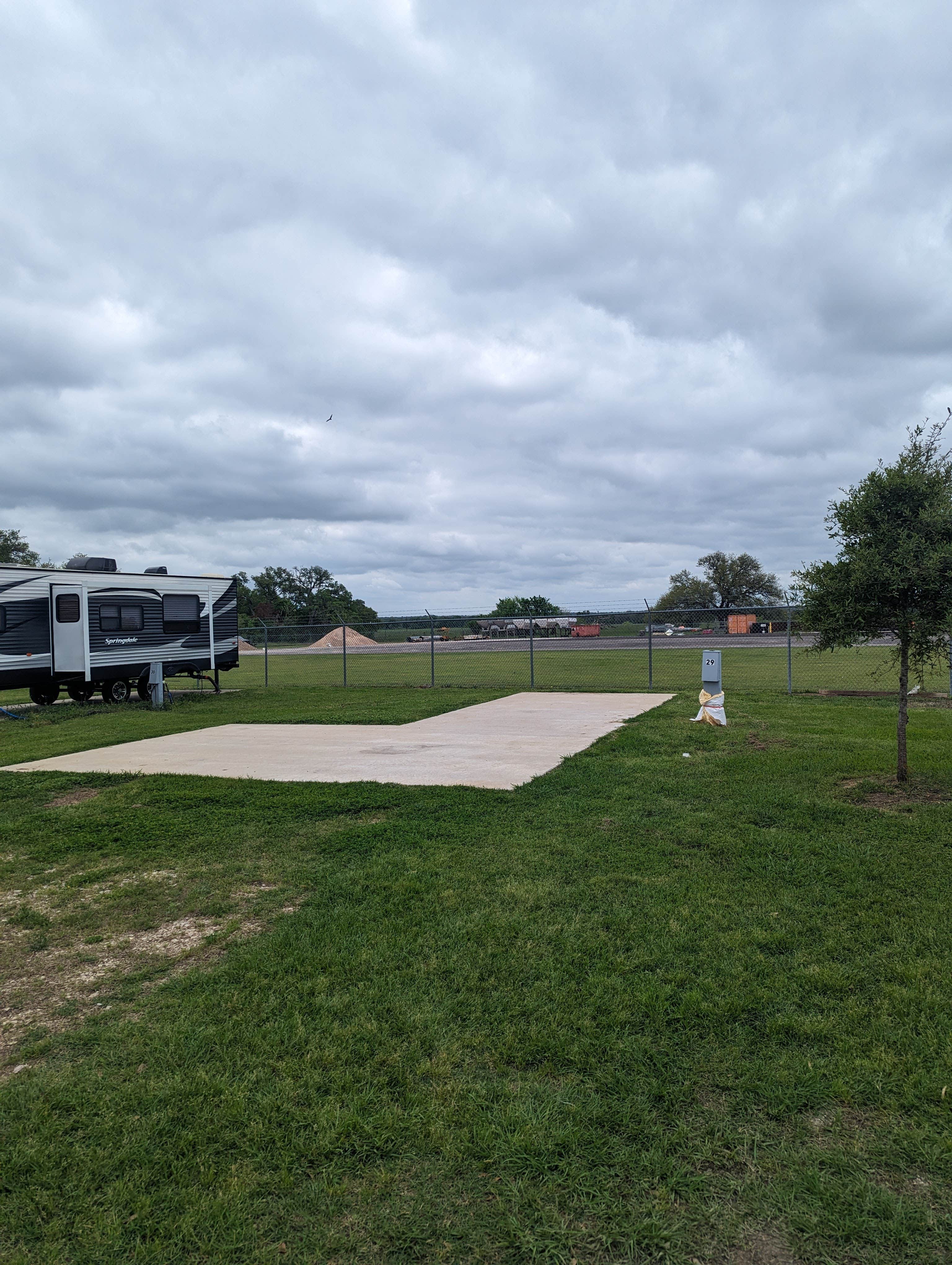 Vema R.'s photo of camping with pets at Elm Creek RV Park near Bastrop, TX
