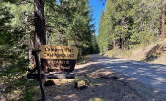Camping near Warner Mountain Lookout: Campers Flat Campground, Clearwater, Oregon