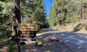 Camping near Willamette National Forest Sacandaga Campground: Campers Flat Campground, Clearwater, Oregon