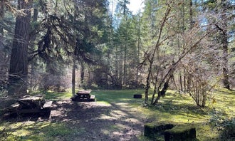 Camping near Blue Pool Campground (Middle Fork Ranger District): Sand Prairie Campground, Oakridge, Oregon