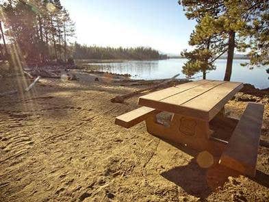 Camper submitted image from Crane Prairie Campground - 2