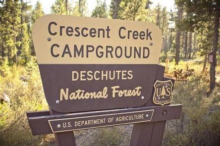 Camper submitted image from Crescent Creek Campground - 1