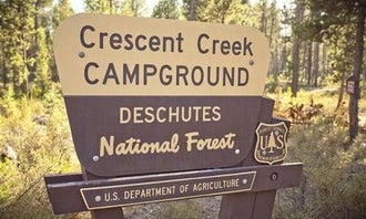 Camping near West Davis Lake: Crescent Creek Campground, Crescent, Oregon