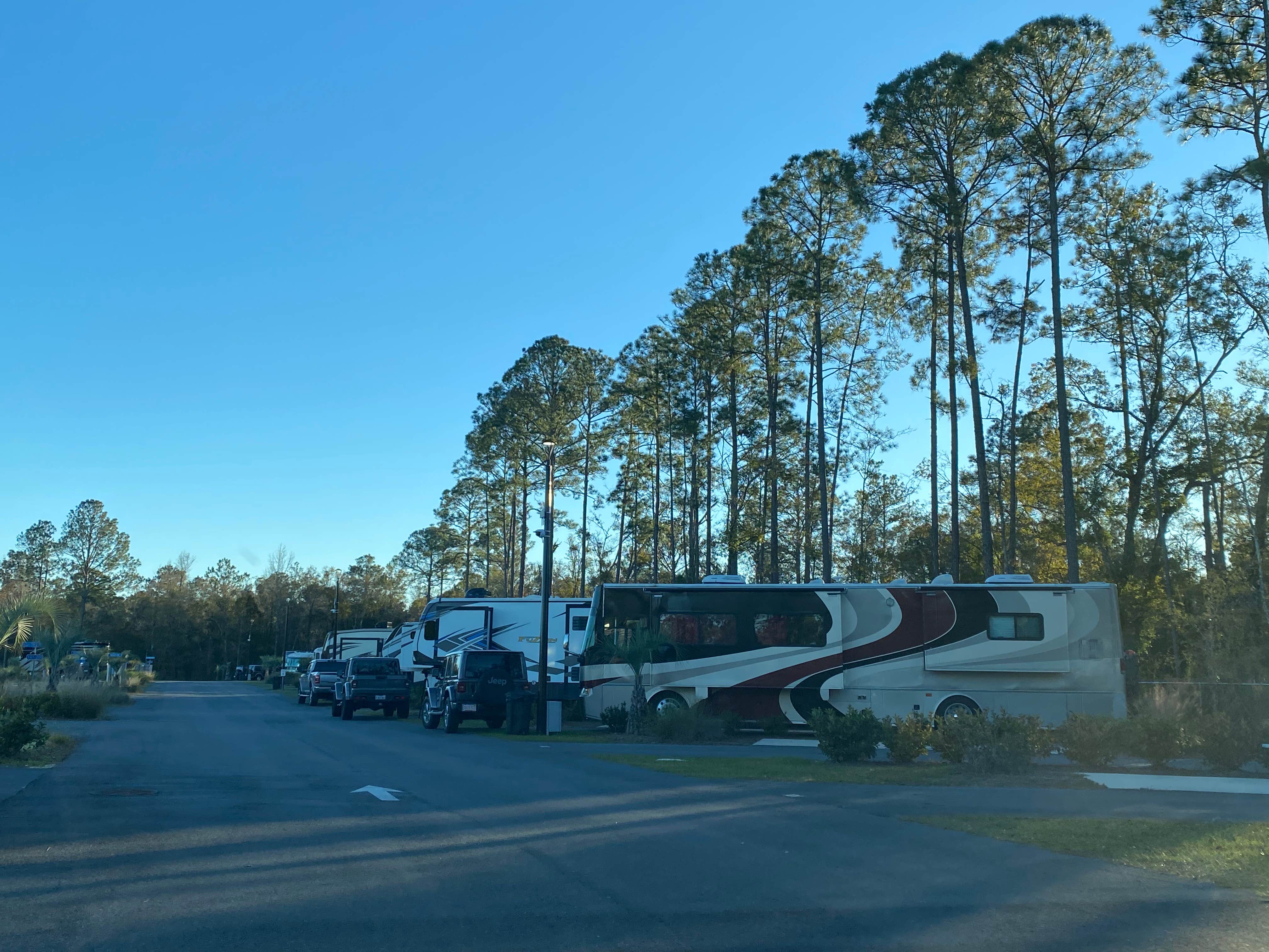 Stuart K.'s photo of rv camping at Santa Fe Palms RV Resort near Lake Butler, FL
