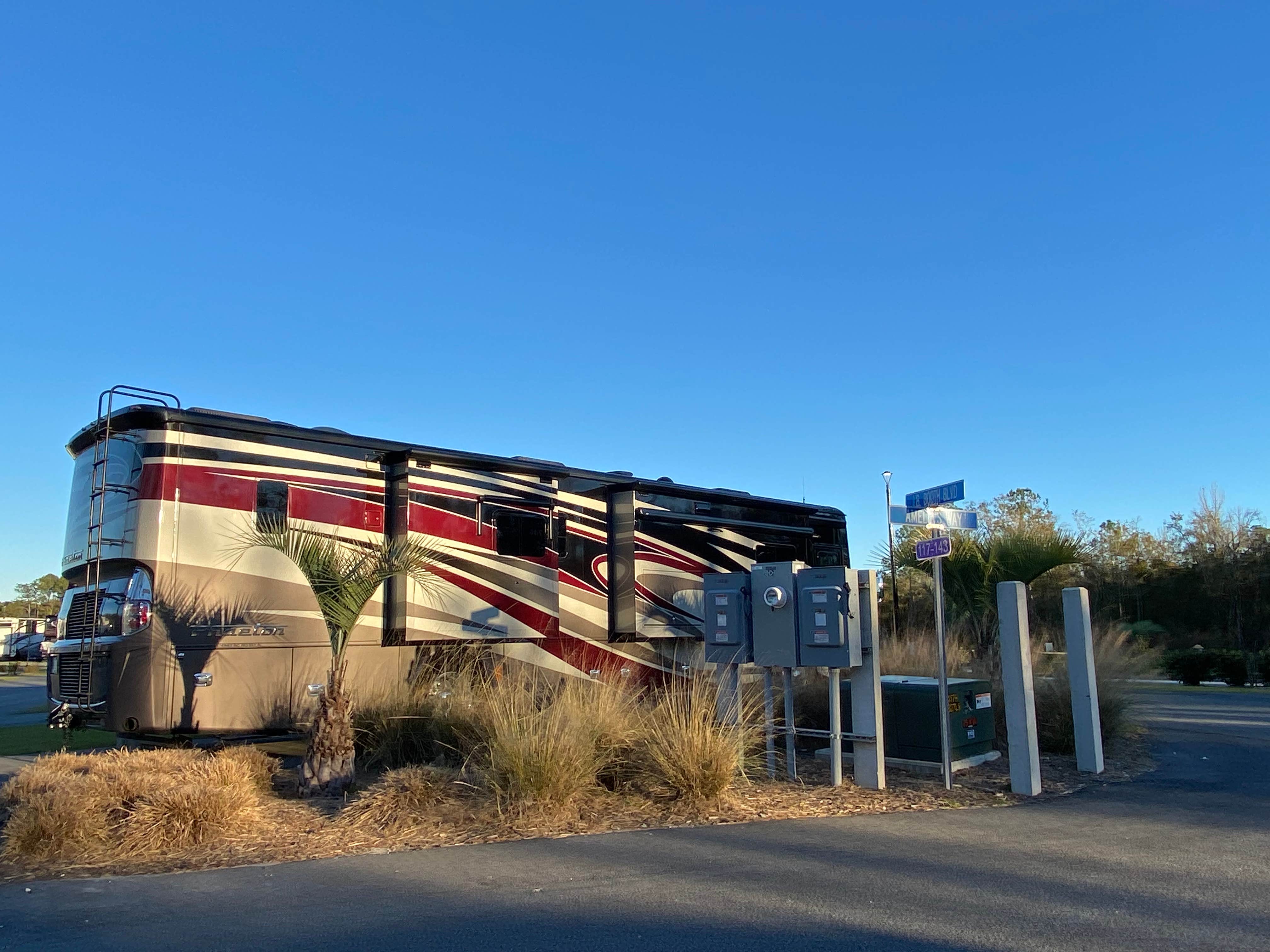 Stuart K.'s photo of rv camping at Santa Fe Palms RV Resort near Lake Butler, FL