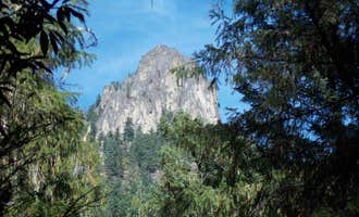 Camping near Lake In The Woods: Eagle Rock Campground, Clearwater, Oregon