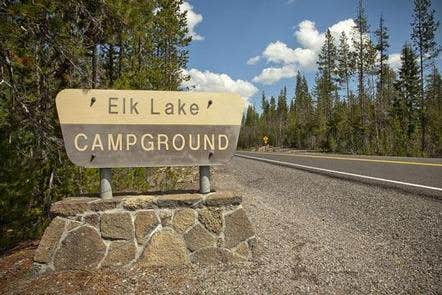 Camping near Lava Lake Campground: Elk Lake (Or) — Willamette National Forest, Sunriver, Oregon
