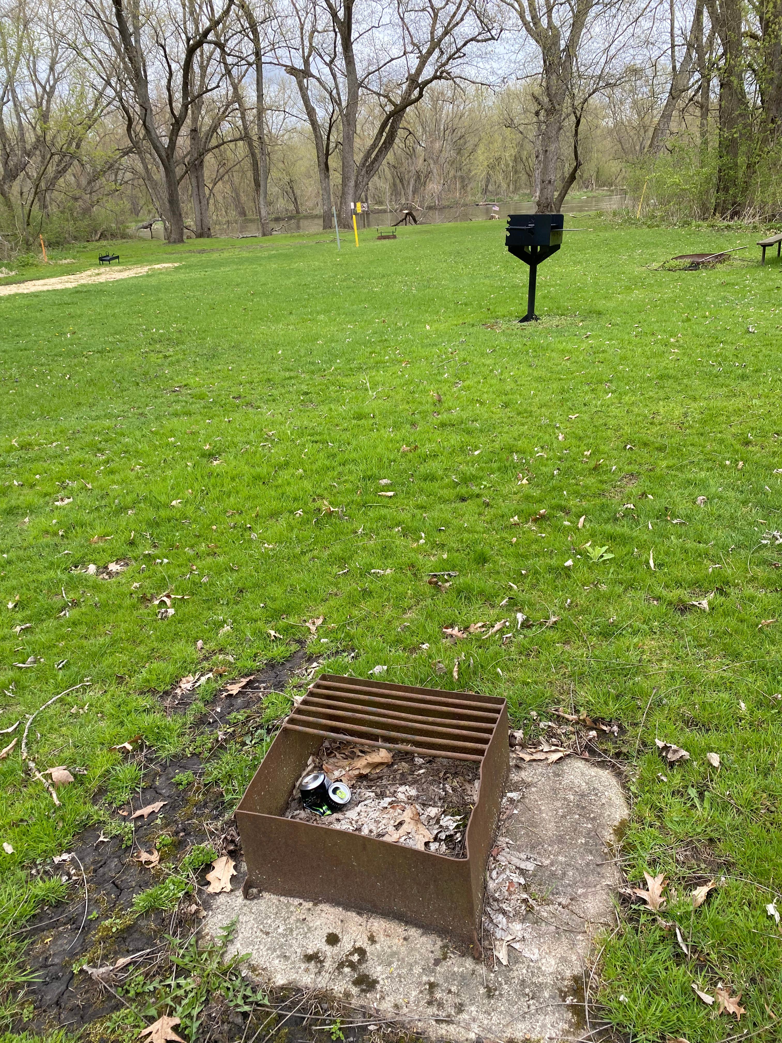 Camper-submitted photo at Castle Rock State Park Campground near Hampshire, IL