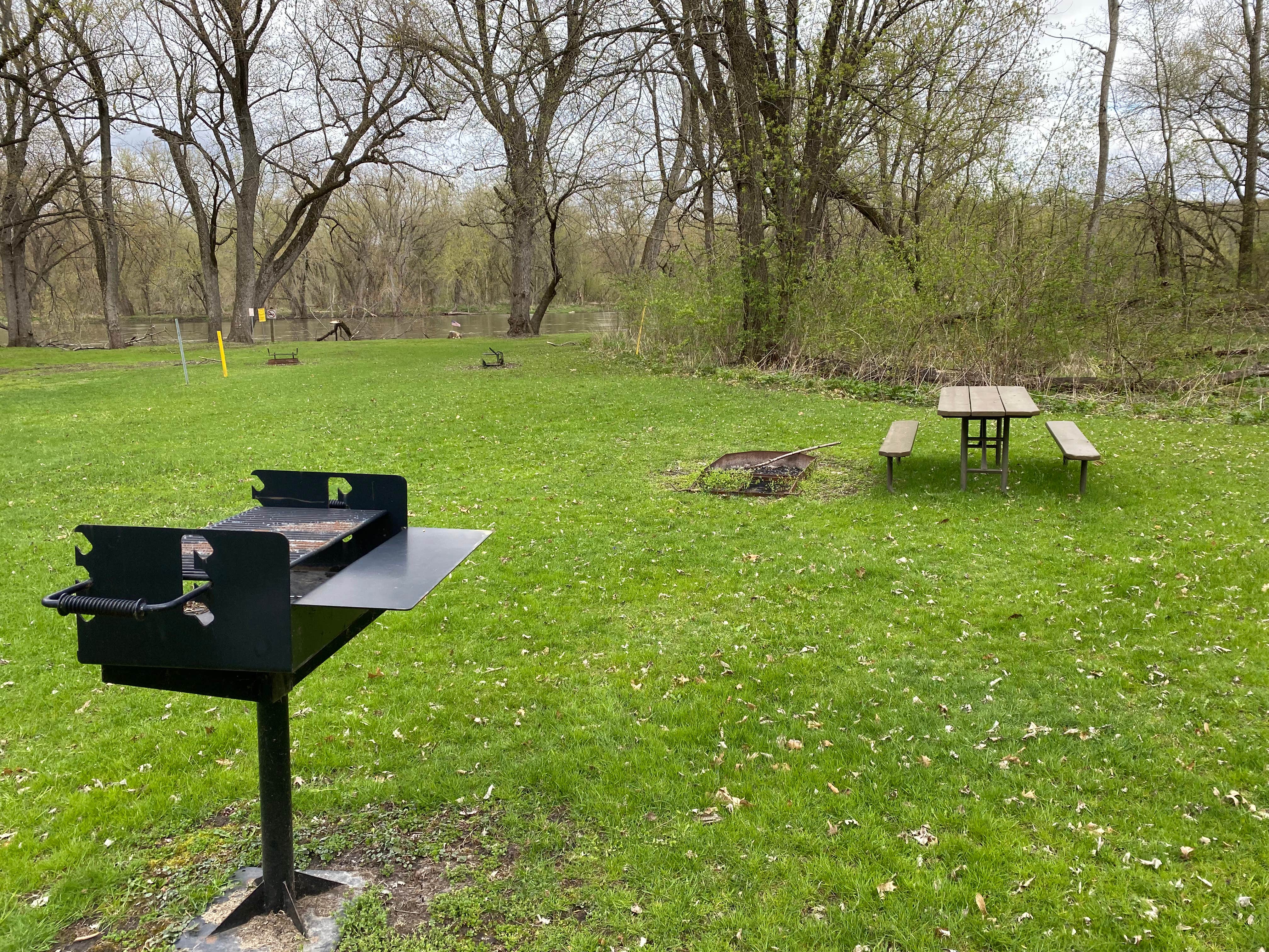 Camper-submitted photo at Castle Rock State Park Campground near Hampshire, IL