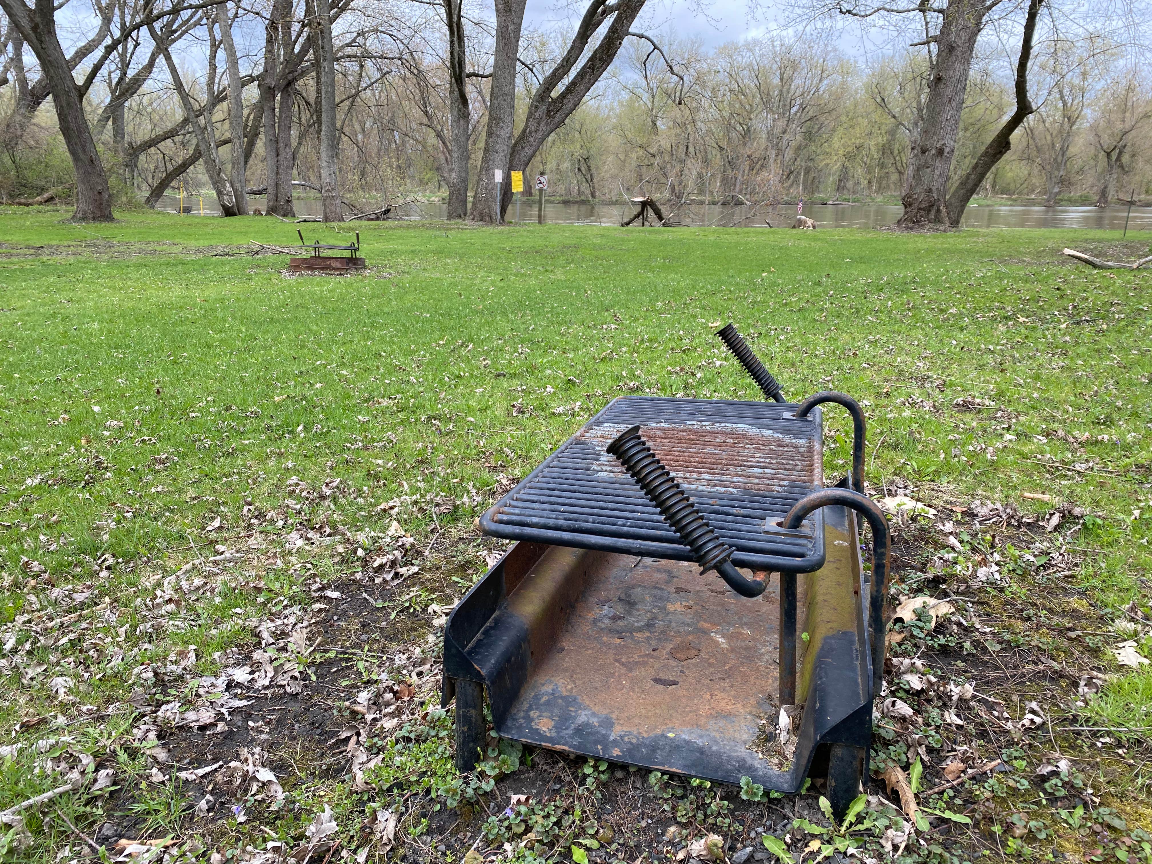 Camper-submitted photo at Castle Rock State Park Campground near Hampshire, IL