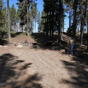 Camper submitted image from Fourmile Lake Campground - 1