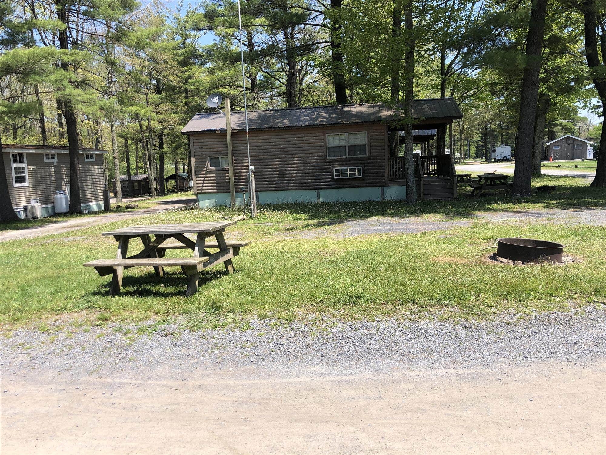 The Dyrt's photo of a cabin at Seven Mountains Campground near Milroy, PA