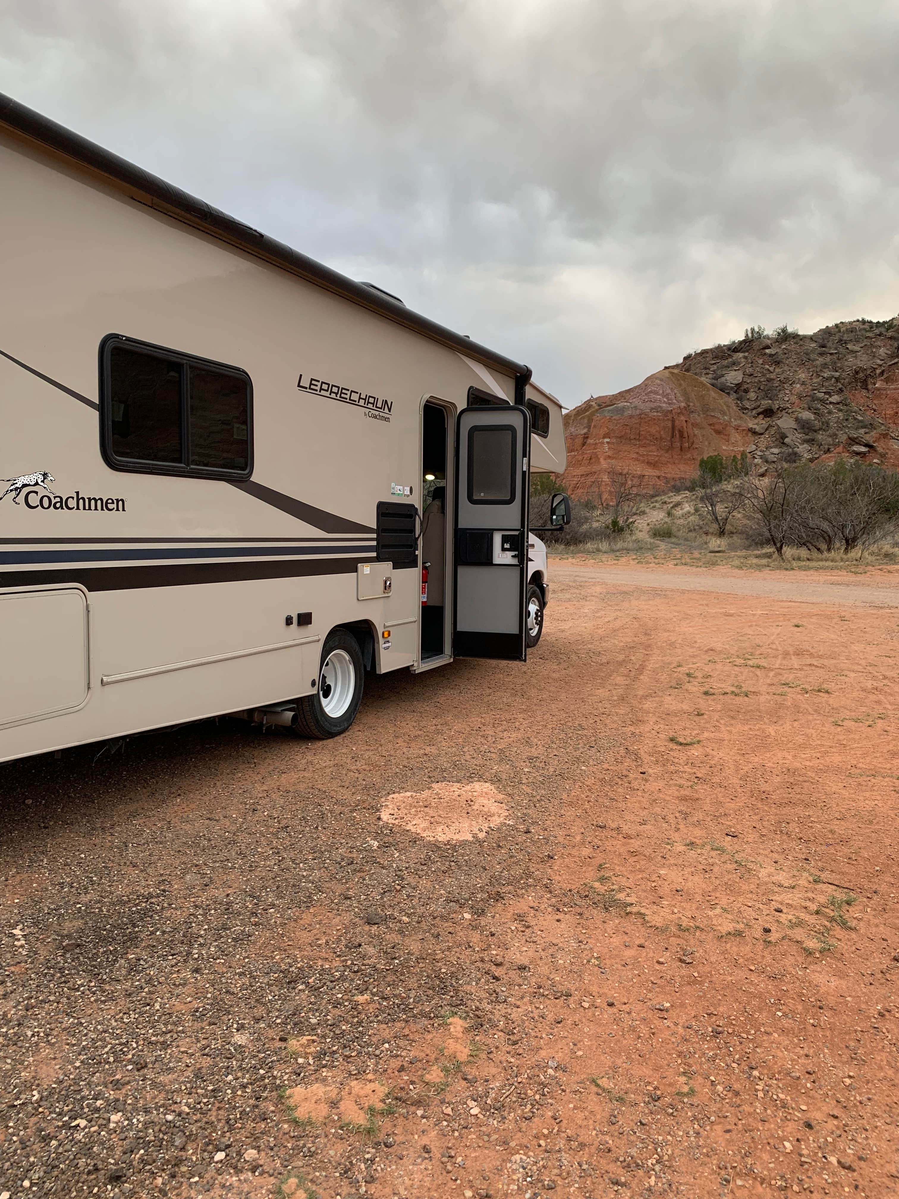 Marianne M.'s photo of rv camping at Mesquite Campground — Palo Duro Canyon State Park near Canyon, TX