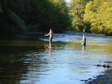 Camper submitted image from Jackson Campground On The Applegate River - 1