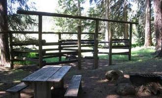 Camping near Clackamas Lake Historic Cabin: Joe Graham Horse Campground, Government Camp, Oregon